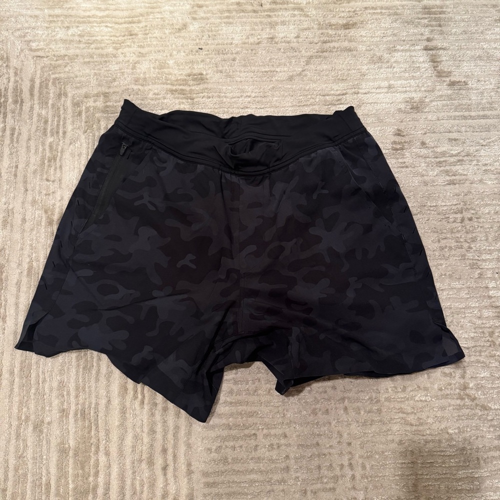 Ten Thousand Black Camo Athletic Shorts